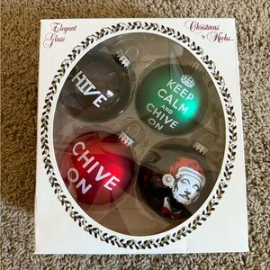 The Chive Christmas Ornaments - BFM, the Chive, KCCO Bill Murray